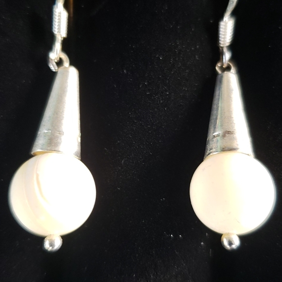 Jewelry - Silver M.O.P. Earrings